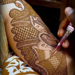 Natural Henna Cones Herbal For Temporary Tattoo  Body Art And  Hair Coloring. 3 For $12