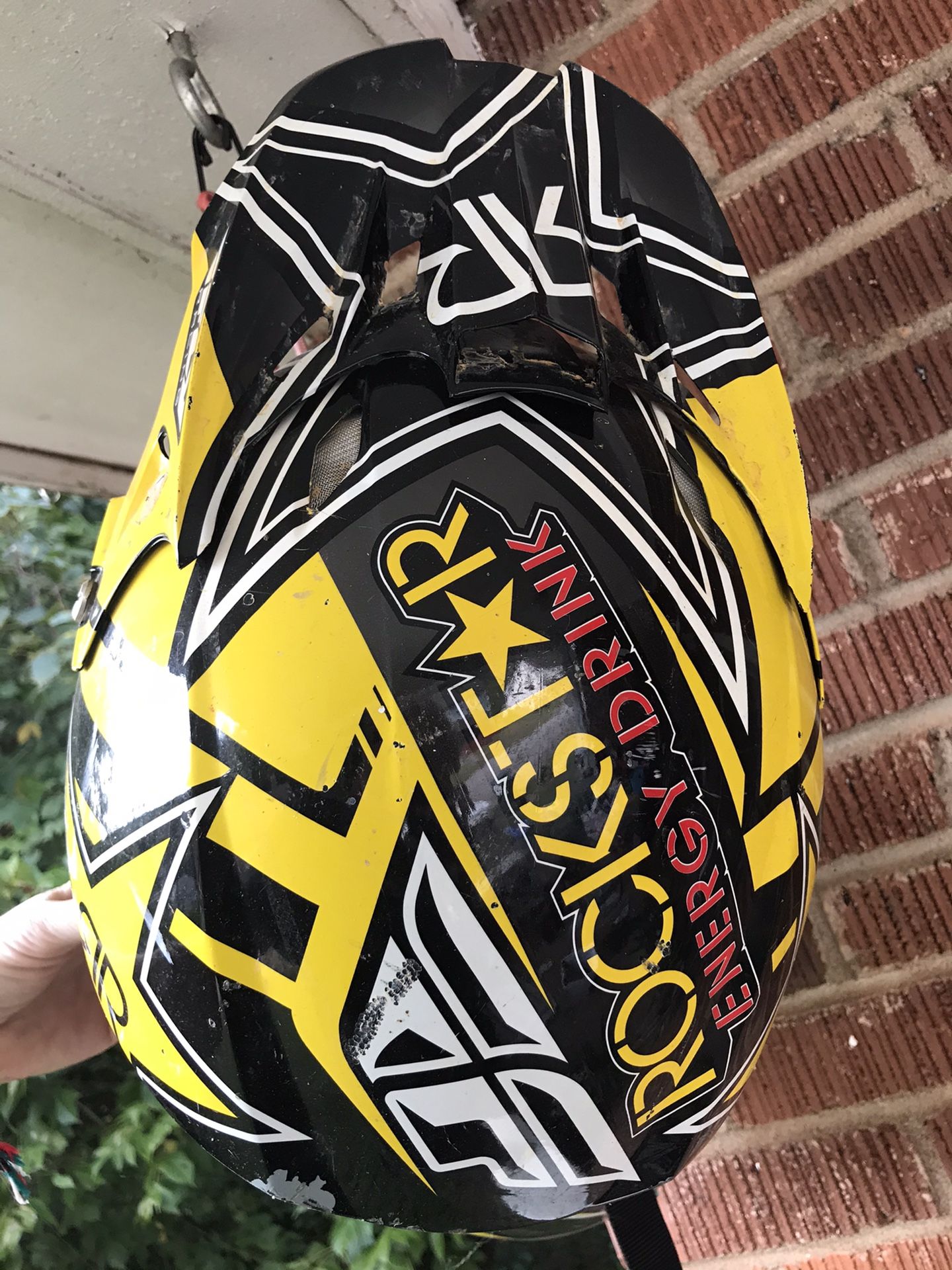 Fly Rockstar dirt bike helmet sz M
