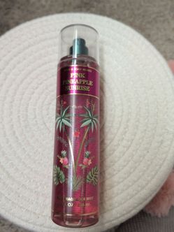 Pink pineapple sunrise