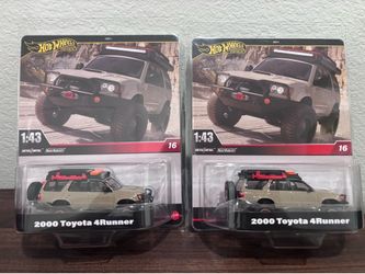 Hot Wheels Premium 1:43 scale  2000 Toyota 4Runner