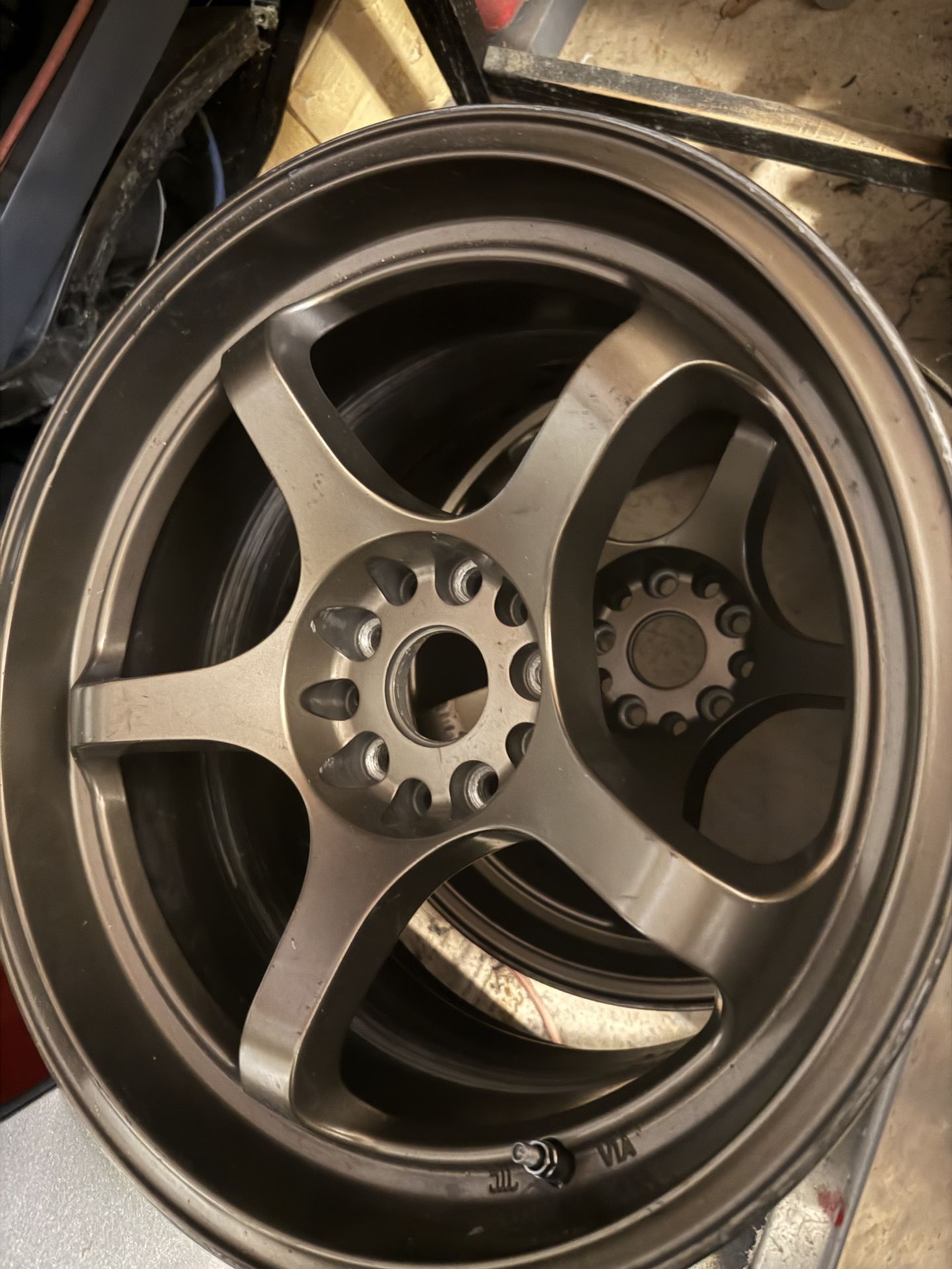 Carbyne Design Sprint Wheels Bronze 18” 5x114.3 +25 Rims Only no Tires