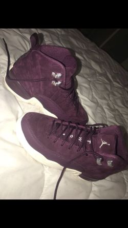 JORDAN BORDEAUX 12’s WOMENS/KIDS
