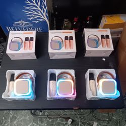 K-12 MINI KARAOKE SPEAKER W/MIC (EACH)