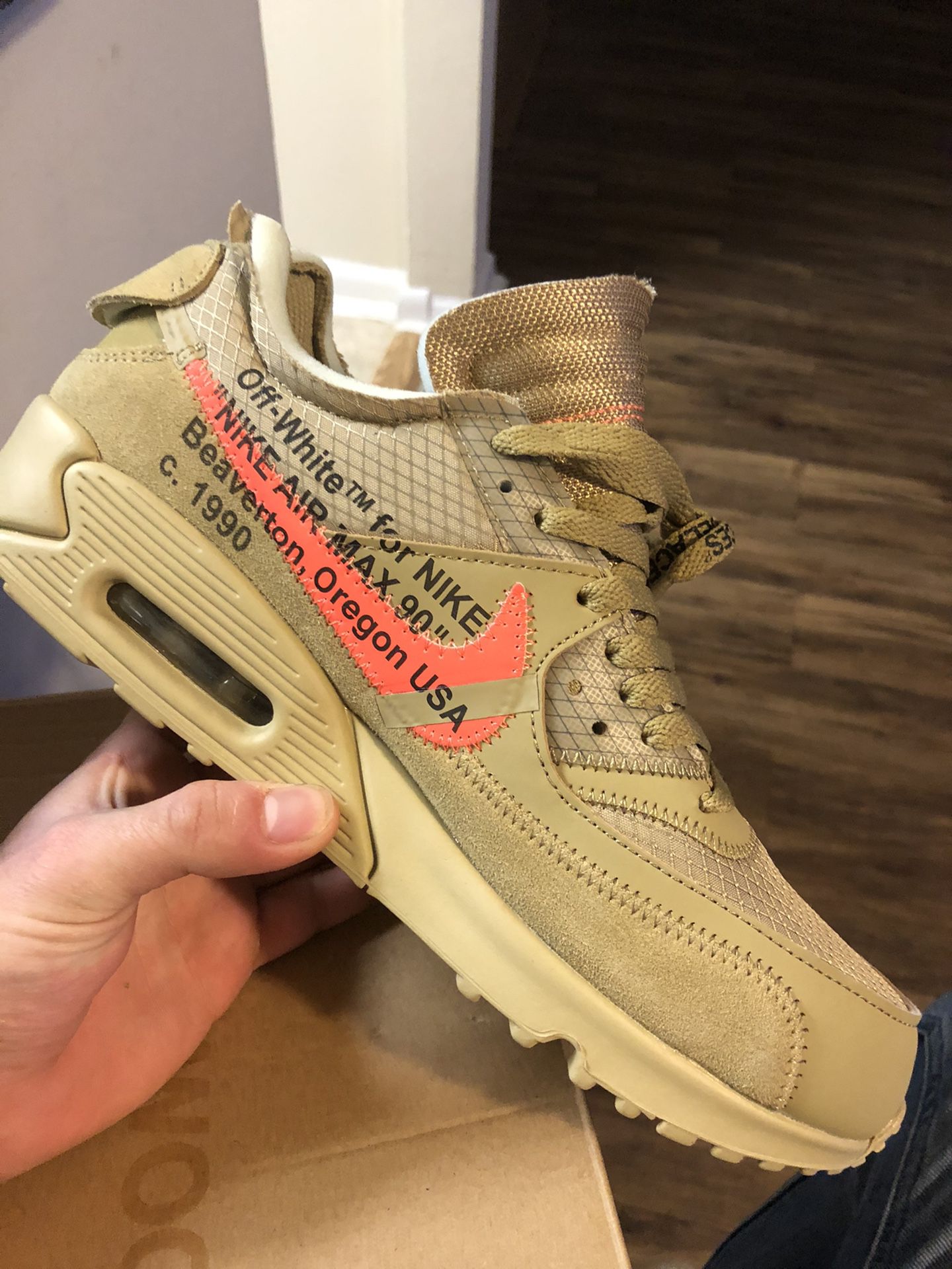 Off white air max 90 size 9.5