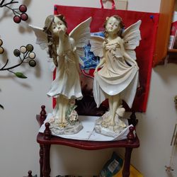 Design Toscano Wildflower Meadows Fairies Garden Statues: 2 Sets of Two