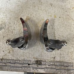 Harley Davidson OEM 2014+ Touring Chrome Saddlebag Levers