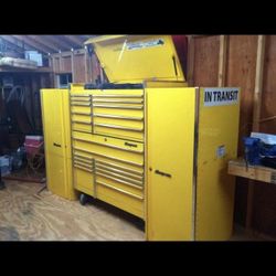 Snap On Tool Box And Side Lockers