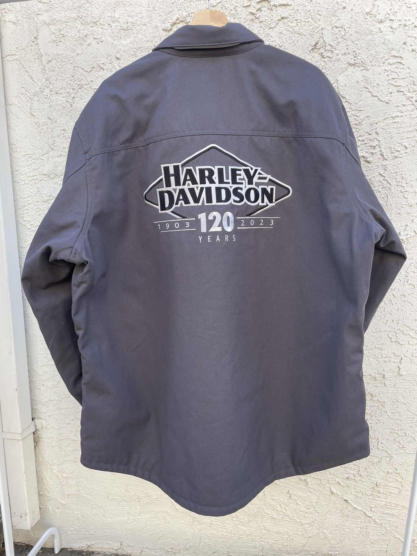 HARLEY DAVIDSON 120th Anniversary Operative Riding Jacket Size - Main Image