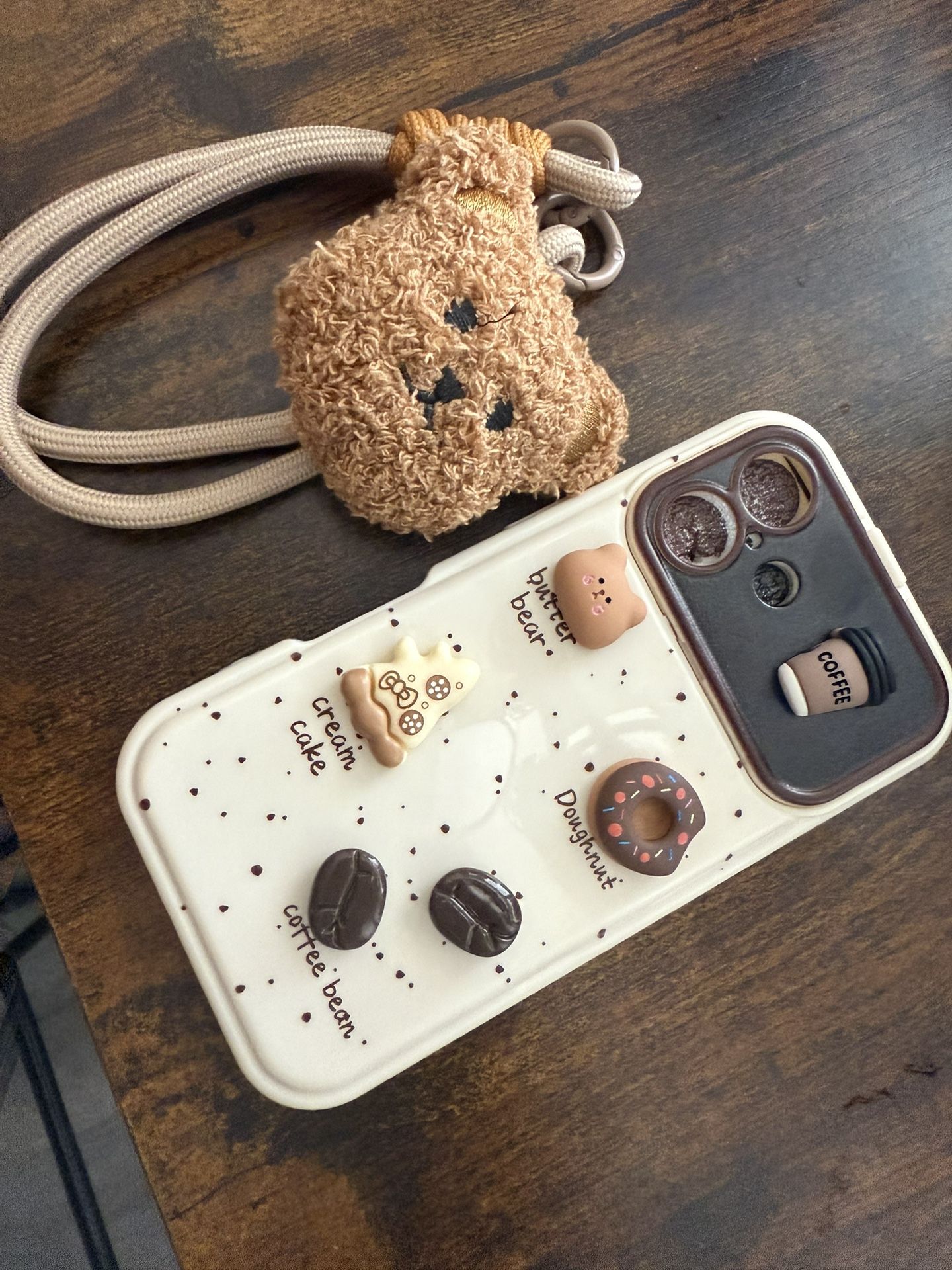 Phone Case for iPhone 16 β 3D Cartoon Bear π©βοΈ Cute & protective! π§Έπ