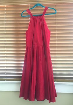 Pinup Couture Harley Dress Red Sateen