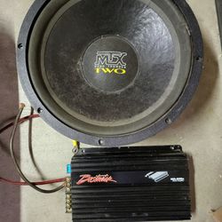 Subwoofer & Amp