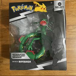 Jazwares Pokemon Select Series 2 Rayquaza Action Figure Kids Christmas Gift New