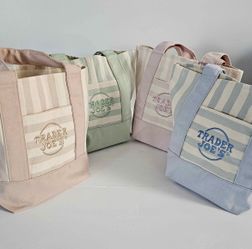 NEW Viral TJ Pastel mini totes💗💚🤎💙