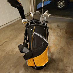 Wilson Golf Bag And Clubs