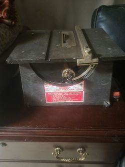 Dremel 4" Table Saw