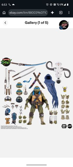 Tmnt mondo Leonardo time edtion