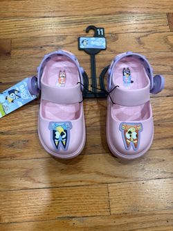 Bluey Toddler Girl Clogs Size 11