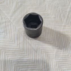 Snap On 3/8" Drive 6 Point Shallow 21mm Impact Socket