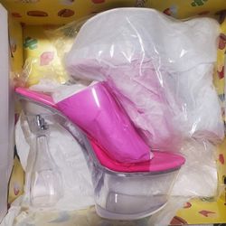 Amaranth Fushia Heels