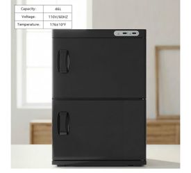 Hot Towel Warmer Cabinet Black