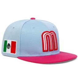 Pink Mexico Flag Hat