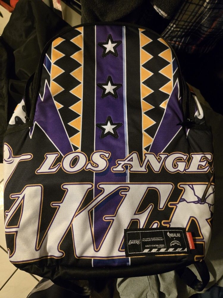 NBALAB x Sprayground Los Angeles Lakers Back Pack