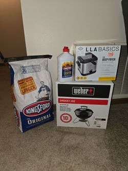 Smokey Joe Grill and Air fryer New Unopened