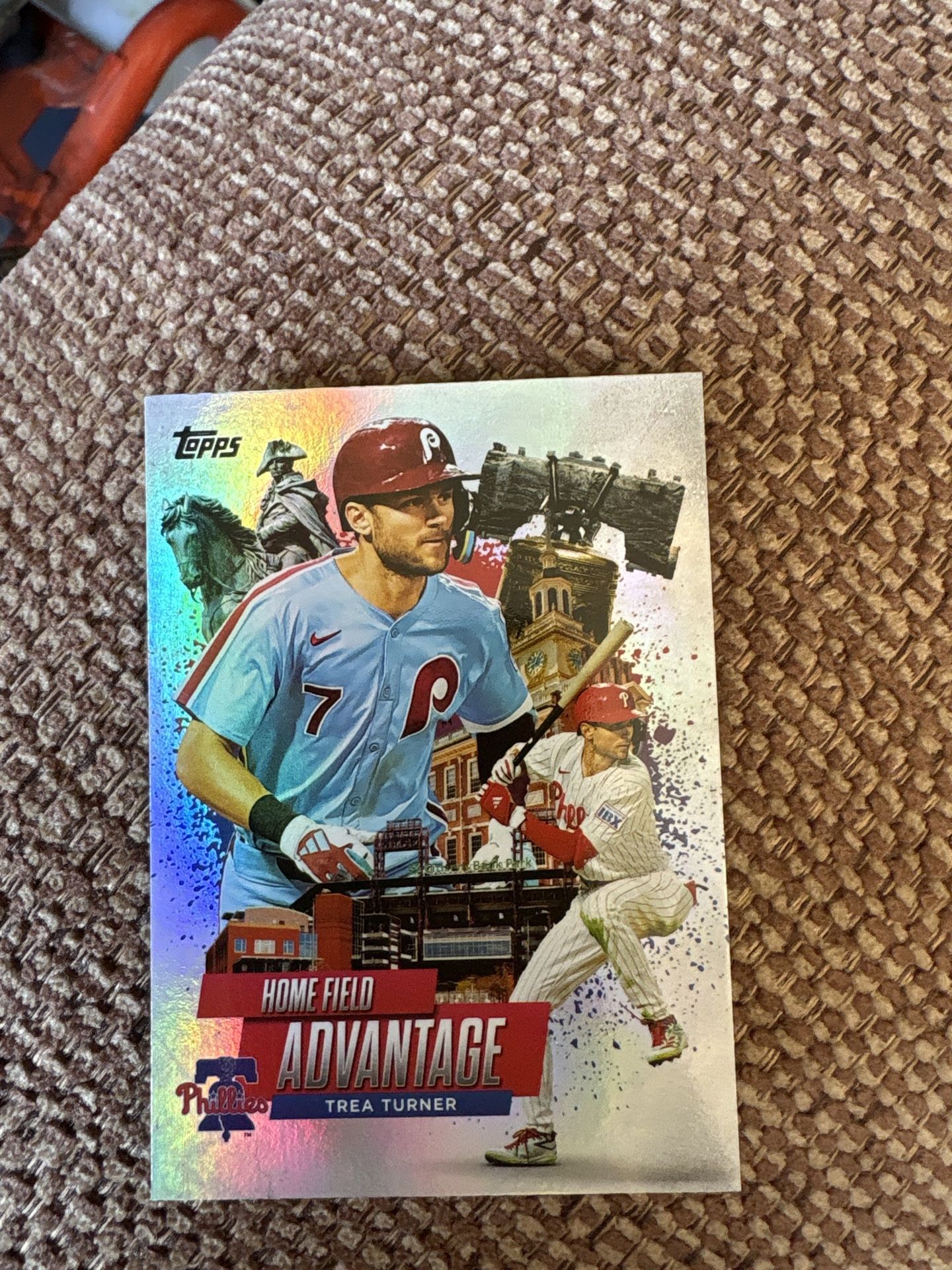 Trea Turner #HA-34 2025 Topps Home Field Advantage