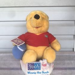 1994 13" Winnie The Pooh Plush Doll 