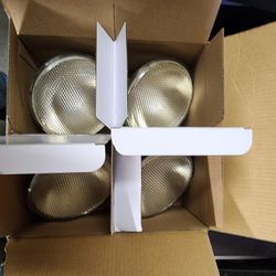 PAR38 70W Halogen Flood Light Bulbs – 4 Pack (Outdoor / Warm White)