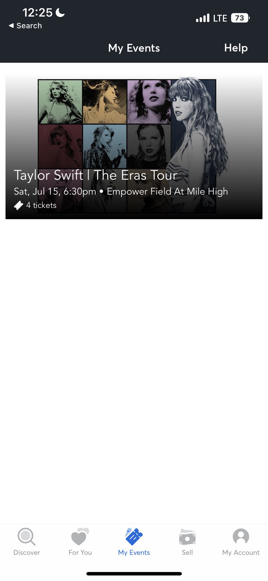 Taylor Swift Eras Tour Tickets