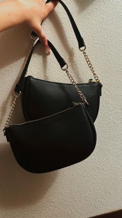 Shoulder Payton Bag Black With Gold 