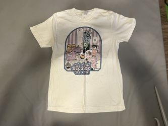 Disney Pixar Monsters Inc White Tshirt Size Small