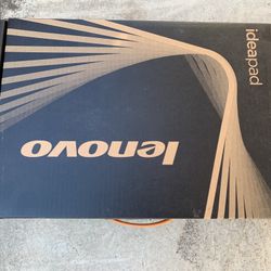Empty Cardboard Lenovo Laptop Computer Box with packaging Material 