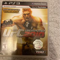 Ps3 UFC 2010 Undisputed 