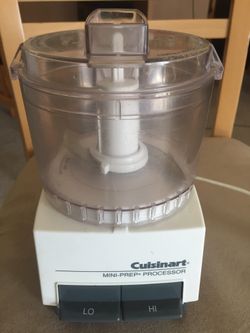 Nice Cuisinart Small Food Processor Available