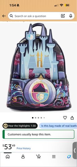 Loungefly Cinderella Backpack