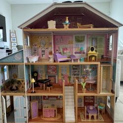  DollHouse KidKraft Majestic Mansion Wooden (Casa De Muñecas)