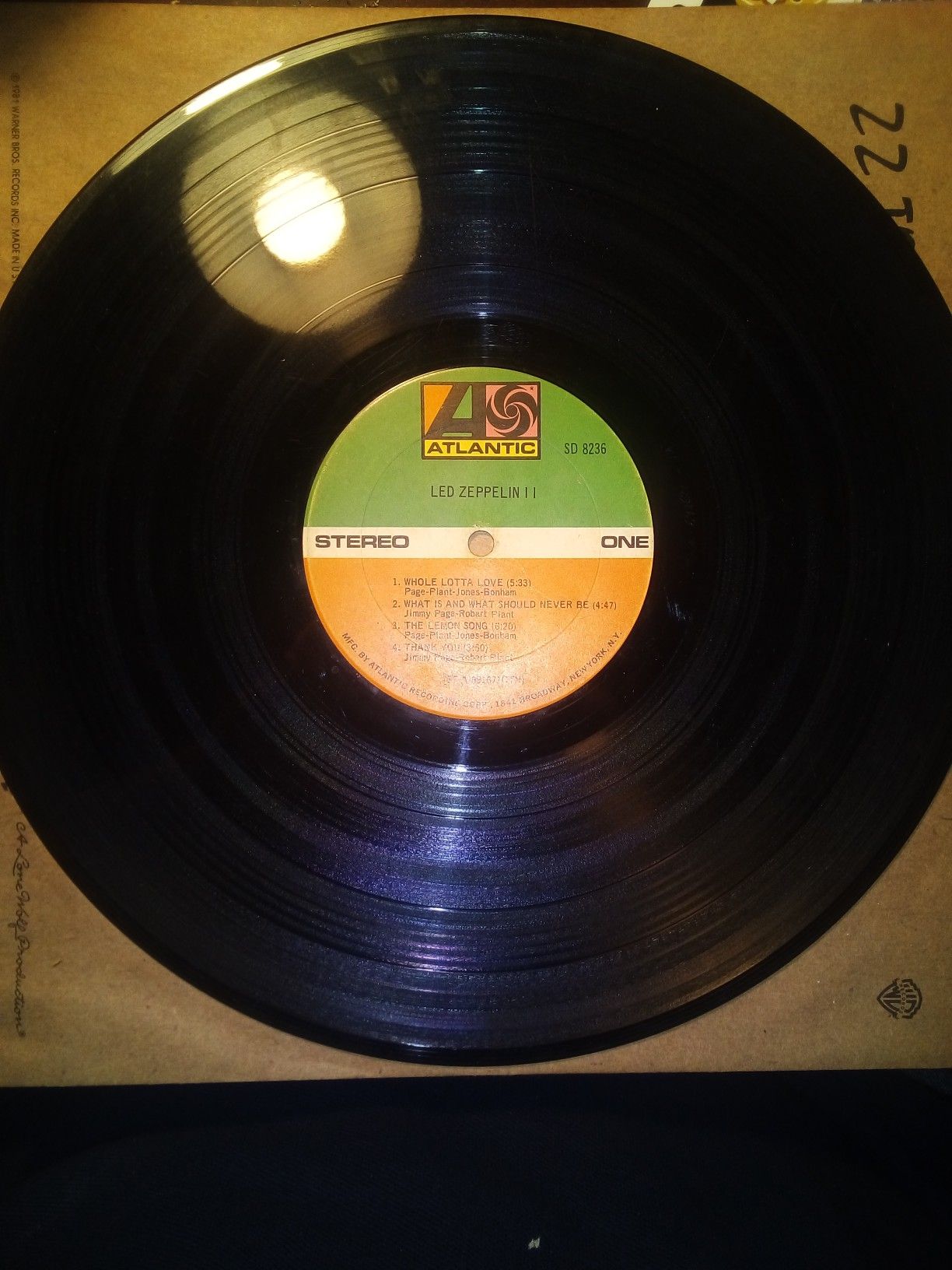 LED ZEPPELIN II USA Robert Ludwig/Lee Hulko HOT MIX SS RL LH NM