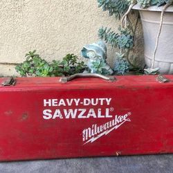 └➤➤➤ Heavy Duty Milwaukee Sawzall 6509- Reciprocating Saw Kit - $