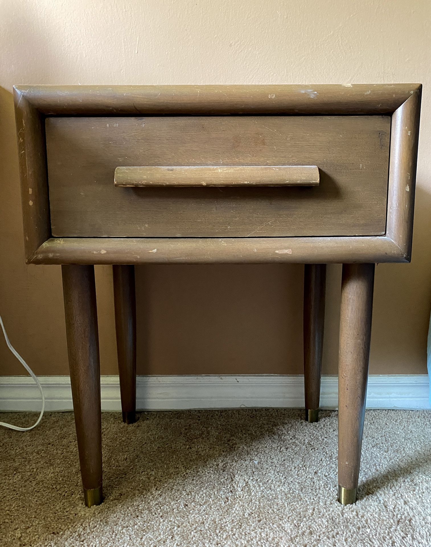 mid century modern night stand side table 50s 60s