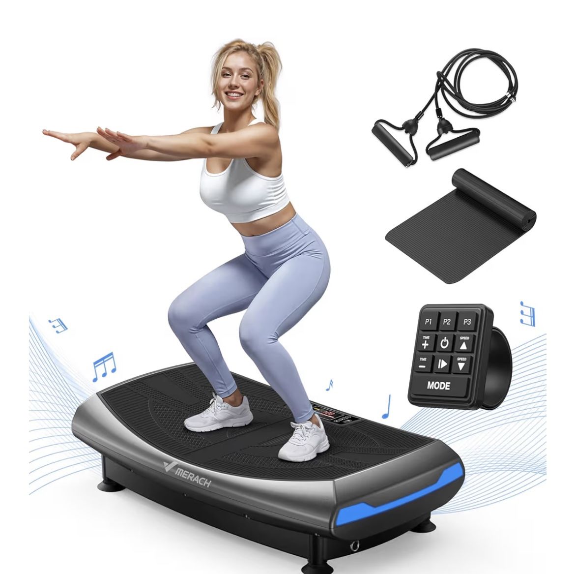 MERACH Vibration Plate Exercise Machine