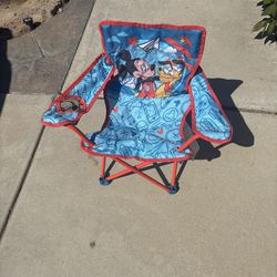 Toddler Disney Mickey Mouse Goofy Kids Foldable Chair