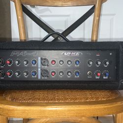 CRATE PRO AUDIO  PA-4 AMP