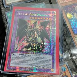 MINT Starlight Rare Yu-Gi-Oh! Card Red Eyes Dark Dragoon BROL-EN094