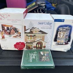 Snow Village Christmas House 