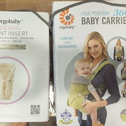 Ergo 360 Baby Carrier And infant Insert 