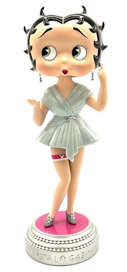Vintage Betty Boop Crystal Gazing Figurine 11”