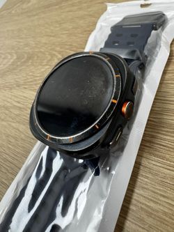Samsung - Galaxy Watch Ultra Titanium Smartwatch 47mm LTE (Pre-Owned) Fair Titanium Gray
