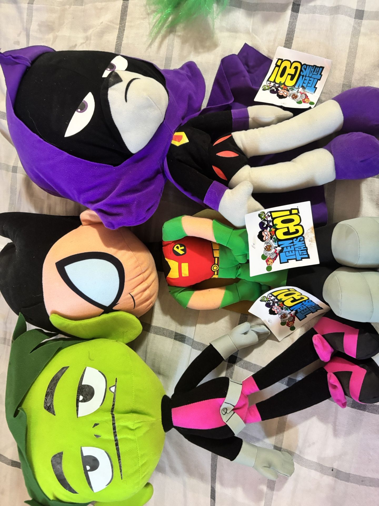 teen titans go plushies